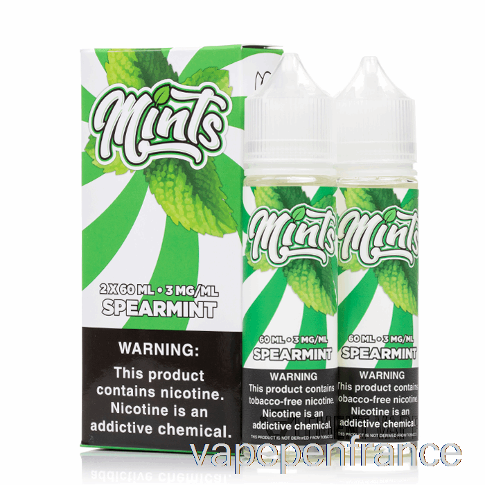 Menthe Verte - Menthes Vape Co - Stylo Vape 120 Ml 3 Mg